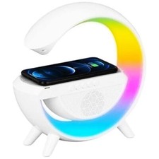 GC GLOBALCOMMERCE Lampada da Tavolo LED Luce Notturna con Cassa (Z7i)