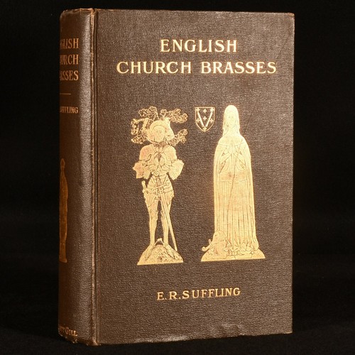1910 english church brasses - church,