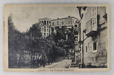 CARTOLINA LAURO AVELLINO VIA