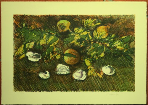 Giancarlo cazzaniga litografia - cazzaniga,