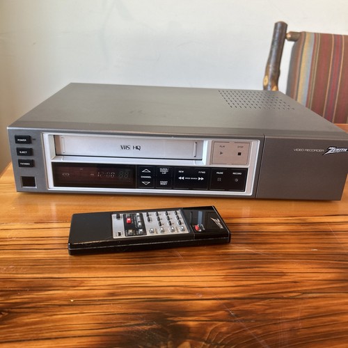 Zenith vrd100 vhs - zenith,