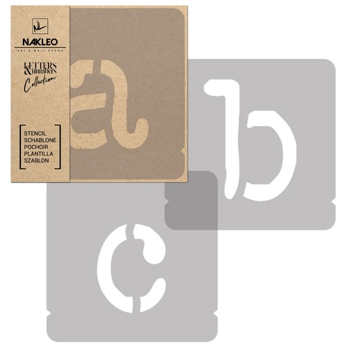 Set stencil riutilizzabili - di,