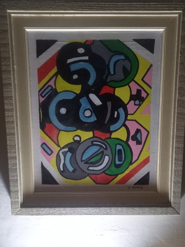 Mattei dipinto pop art - dipinto, pop/art