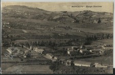 MONCALVO - ( ASTI) - Borgo Stazione - originale d'epoca   -aav606