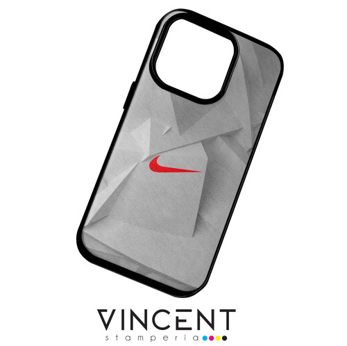 Cover iphone nike grigia - iphone, nike,