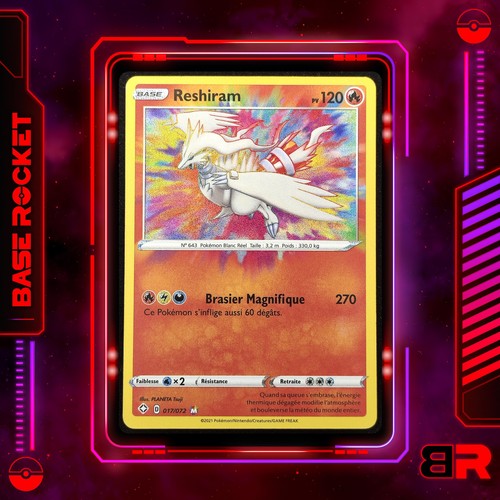 ꓭr carte pokémon reshiram - -,