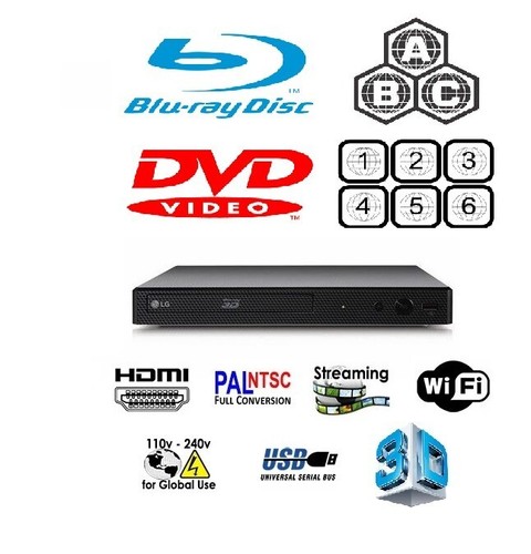 Lettore blu ray bp550 - lg,