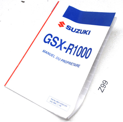 Suzuki gsx r1000 manual - k5-k6,