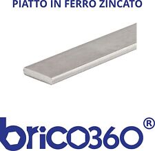 BARRA PIATTA IN FERRO ZINCATO VARIE SEZIONI LUNGHEZZA 1 METRO PIATTINA FERRO