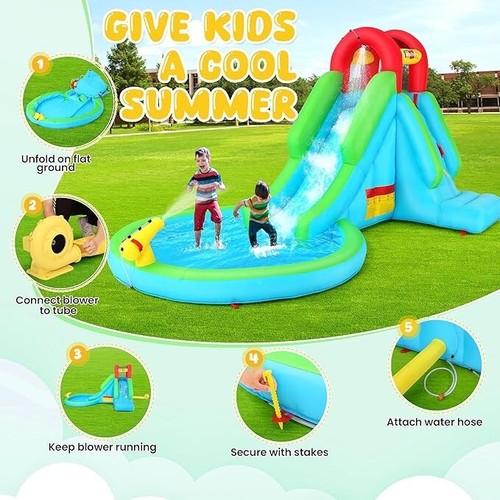 13x8 3ft blow - blow, slide