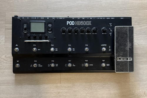 Line pod hd500x pedale - hd500x,