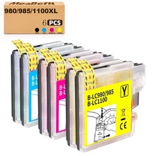 Cartucce stampante LC-980 LC-985 LC-1100 per Brother DCP-145C DCP-195C DCP-165C
