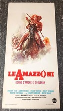 Locandina - LE AMAZZONI - DONNE D'AMORE E DI GUERRA - ITA 1973