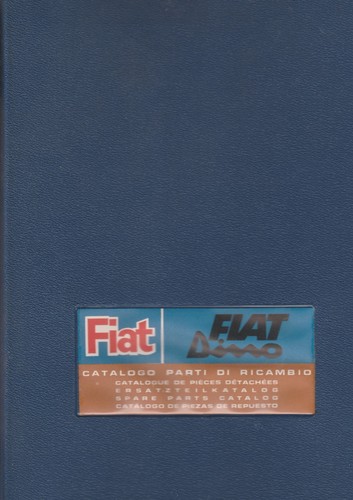 Fiat dino catalogo ricambi - dino,