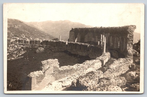 Cartolina epoca teatro greco - cartolina,