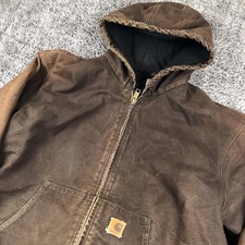 Carhartt Jacket Mens 2XL Brown