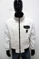 Refrigiwear Giubbotto Uomo Taglia XL Giacca Bianca Da Mezza Stagione Giubbino