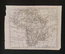 AFRICA ANTICA MAPPA CARTA