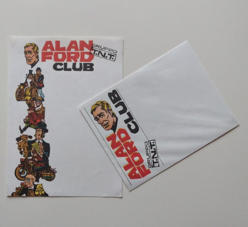 Alan ford busta - alan, foglio