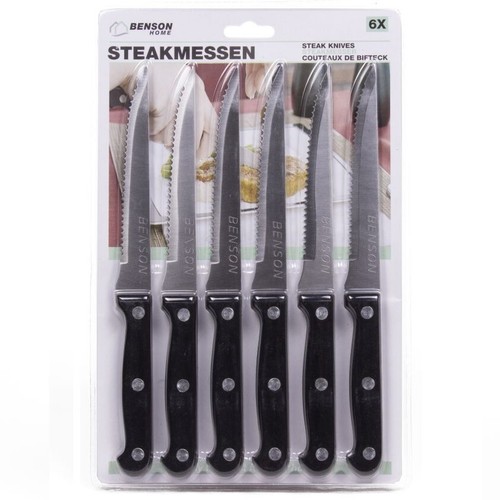 Coltelli bistecca set 6 - bistecca,