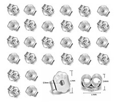 Autentici orecchini a farfalla