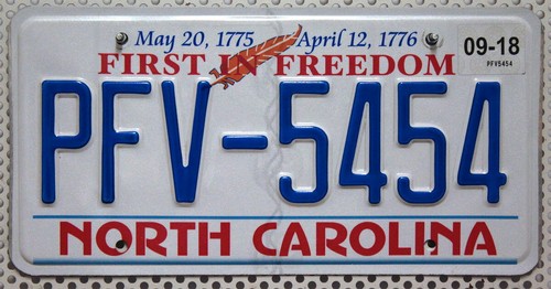 Targa north carolina usa - carolina,