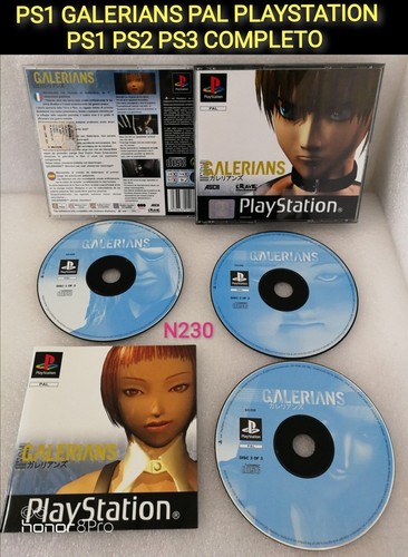 Ps1 galerians pal playstation - ps1,