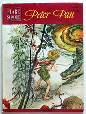 FIABE SONORE PETER PAN N.9 FABBRI EDITORE 1966 + 45 GIRI