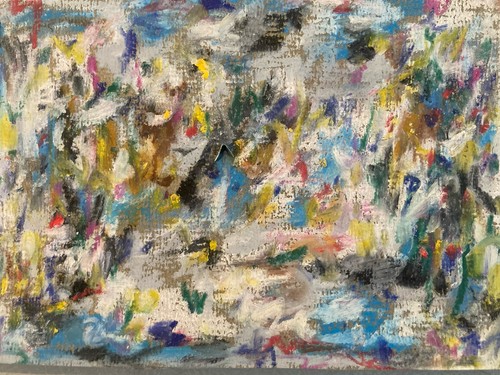 Dipinto astratto carta art - dipinto,