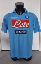 MAGLIA SHIRT MACRON  SSC NAPOLI 2011-12 # 7 CAVANI tg XL PLAYER ISSUE / MW