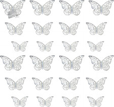 Adesivi Da Parete Farfalla 3D