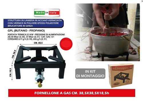 Fornellone bruciatore gas - fornellone, a