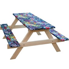 Picnic Table Cover with Bench