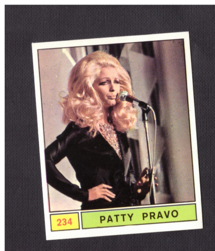 1969 cantanti panini figurina - cantanti,
