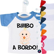 Mini T-shirt Bimbo a Bordo con