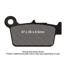 EBC R Brake Pads Rear Right
