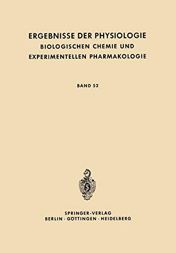 Ergebnisse der physiologie - ergebnisse,