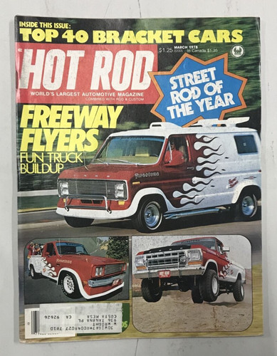 Hot rod magazine march - hot,