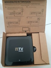 Sagemcom TIMVISION Box 4K 16GB Decoder Digitale DVB T2 - Mai usato, come nuovo
