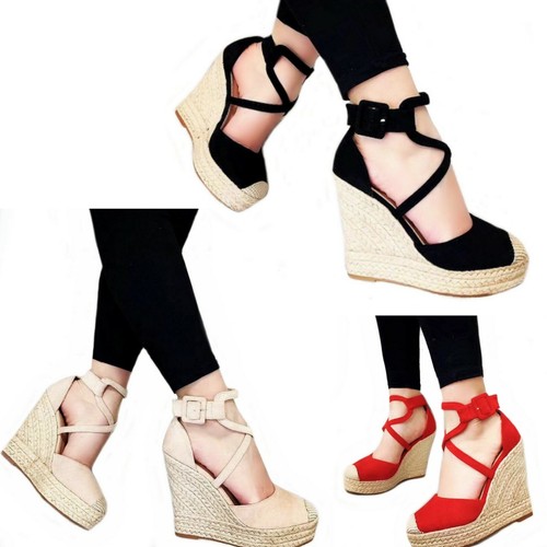 Scarpe donna sandali zeppa - scarpe,