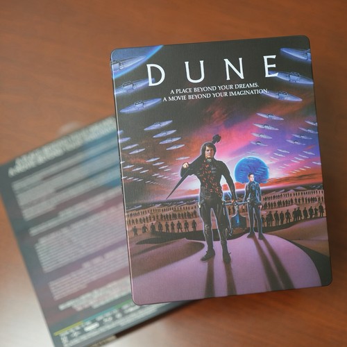 Empty steelbook dune 4k - dune, (1984)