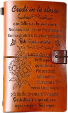 Regalo Donna,Diario in Pelle