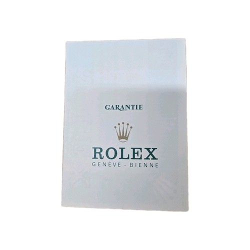 Certificato garanzia rolex - certificato,