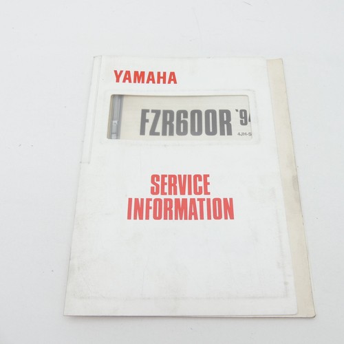 Yamaha fzr 600 service - 600, r