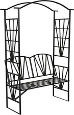 Arredo giardino ferro arco - arredo, in