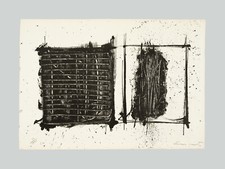 Emilio SCANAVINO - "Composizione", 1960 - Litografia, 45,5 x 65 cm