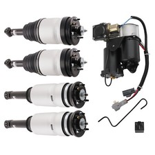 4 Aria Ammortizzatore Puntone + Compressore for Range Rover Sport &  DISCOVERY 3