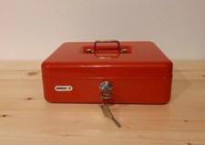 CASSETTA sicurezza PORTASOLDI MARKIN, portamonete/portavalori, 2 chiavi/maniglia