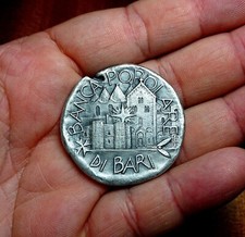 Medaglia argento massiccio - argento,
