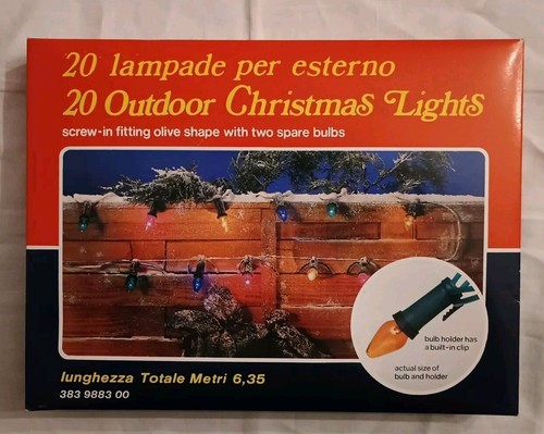 Luci natalizie esterno - da,